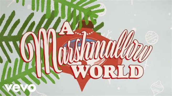 A marshmallow world lyrics