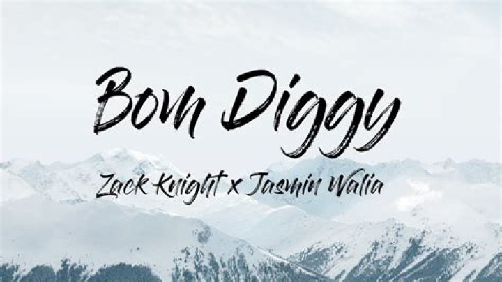 Bom diggy lyrics