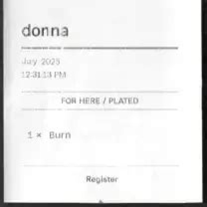 Burn by donna lyrics
