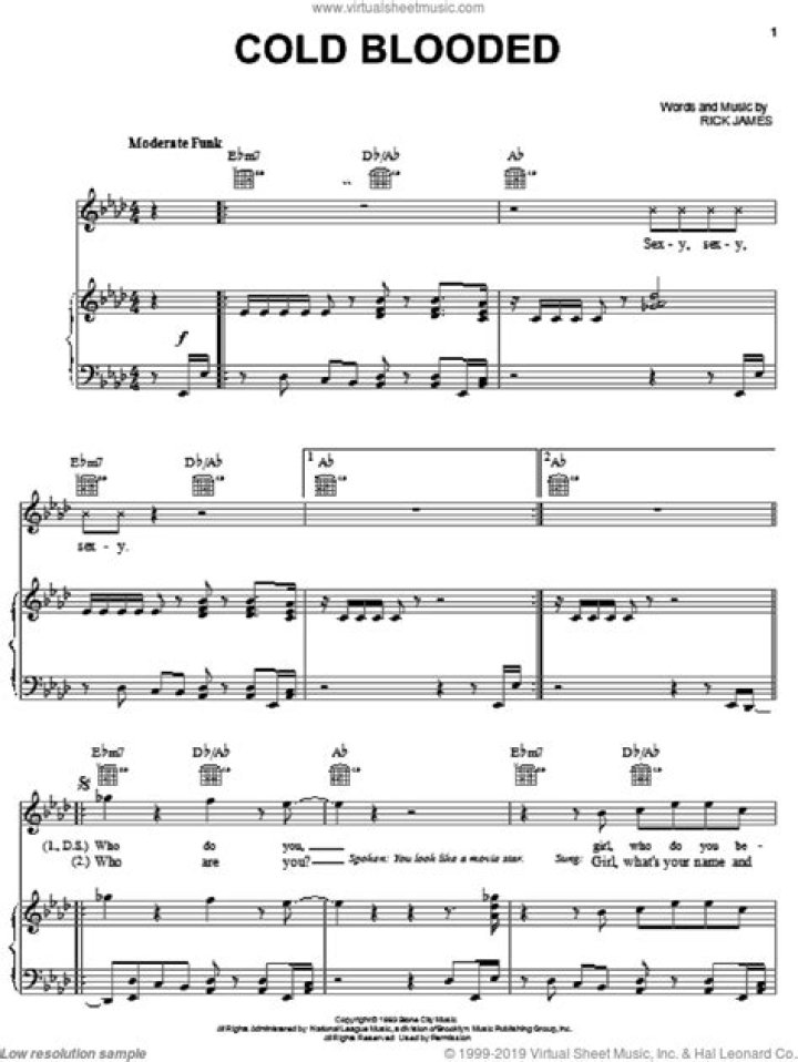 Cold blooded rick blaine lyrics