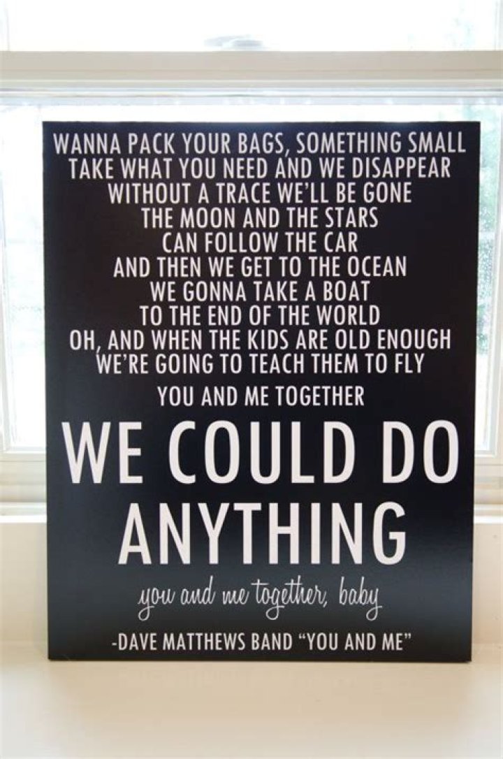 Dave matthews band lyrics