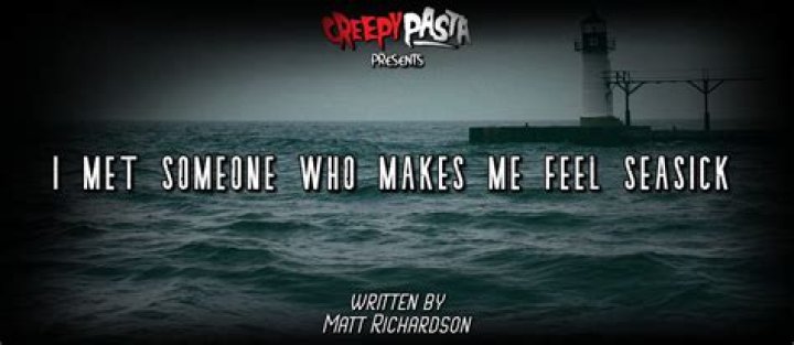 I met someone that makes me feel seasick lyrics