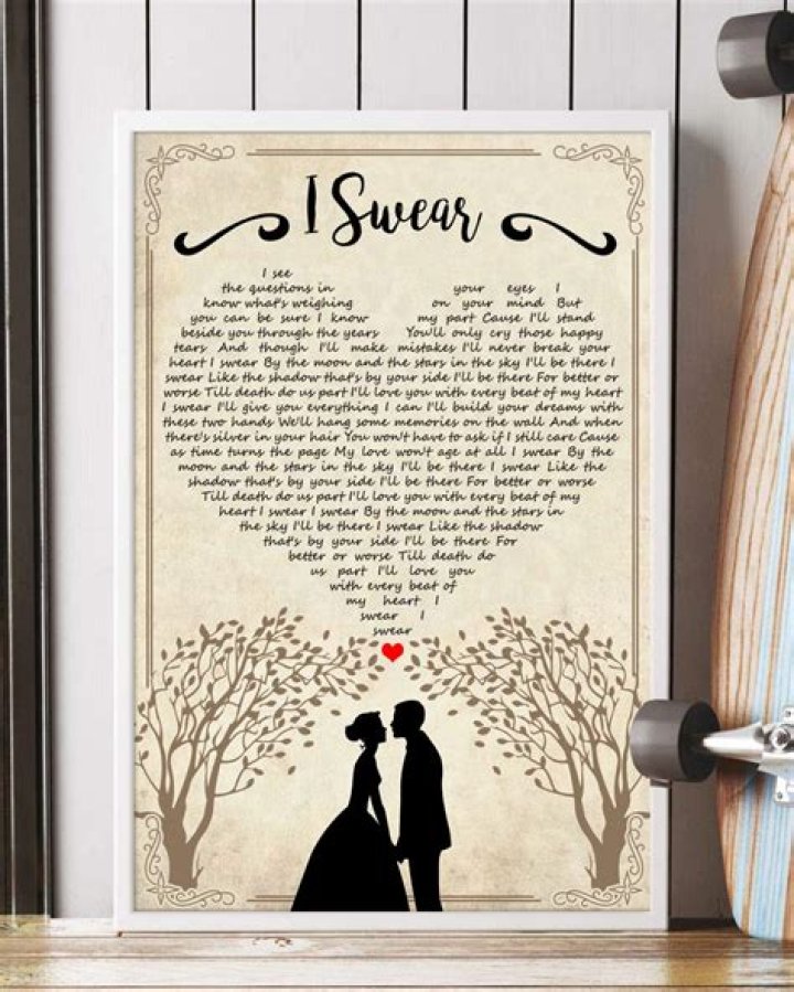 I promise to be here for you girl i swear lyrics