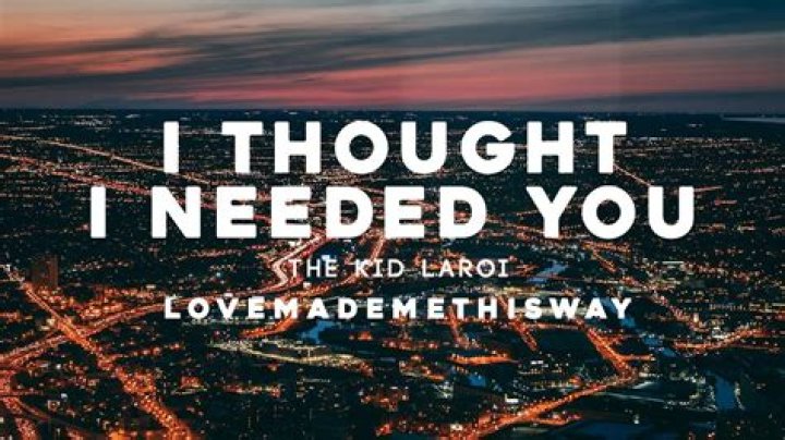 I though you needed me too lyrics lyrics