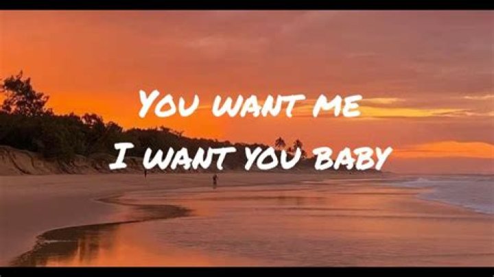 I want you and you want me too. lyrics