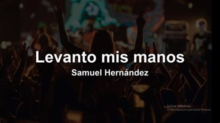 Levanto mis manos english lyrics