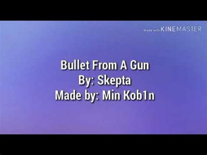 Like a bullet from a gun lyrics