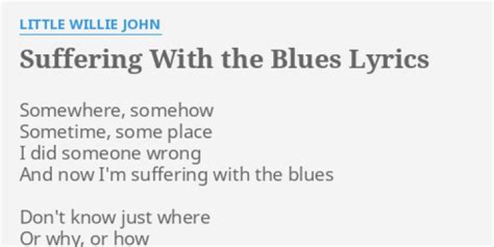 Little willie john lyrics
