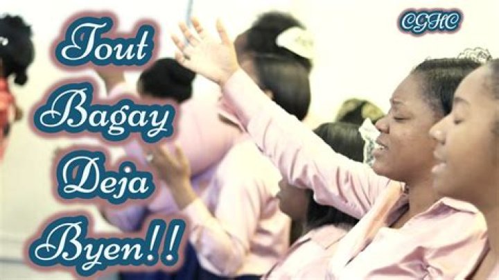 Paroles du chant tout bagay deja byen lyrics