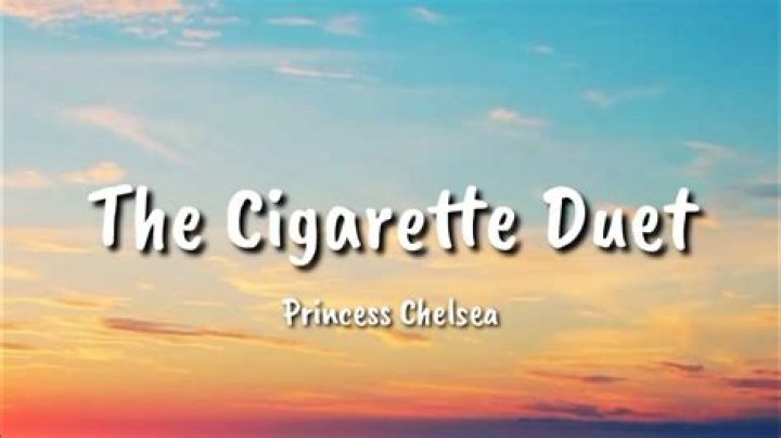 The cigarette duet lyrics