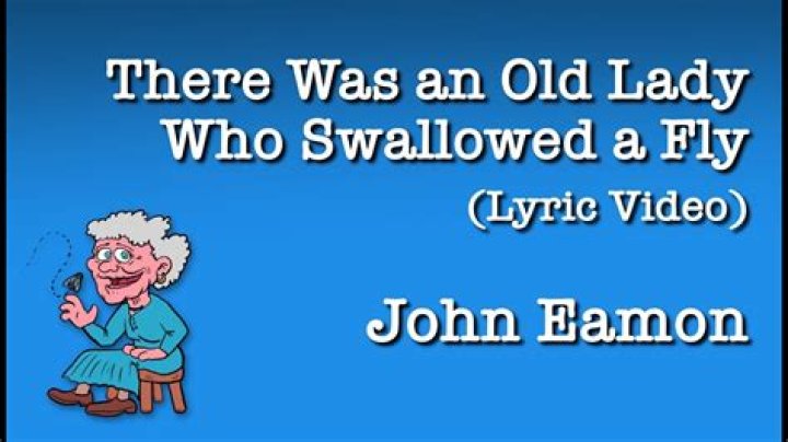 There was an old lady that swallowed a bat lyric lyrics