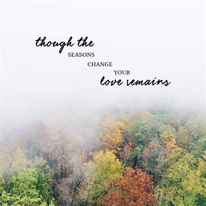 Though seasons change love same lyrics