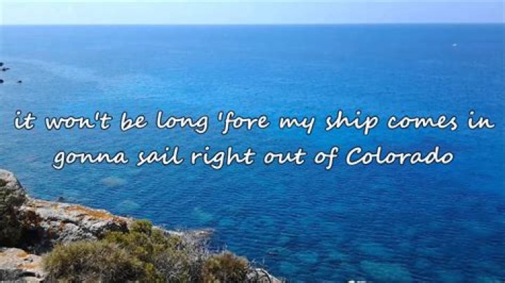 Until my ship comes in lyrics