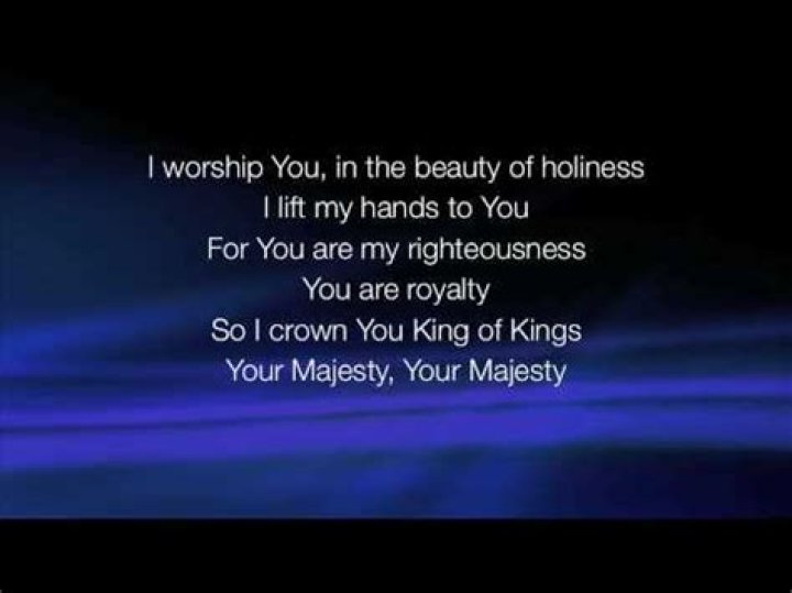 Your majesty lyrics